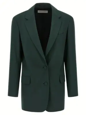 'Basti' blazer DRIES VAN NOTEN Green