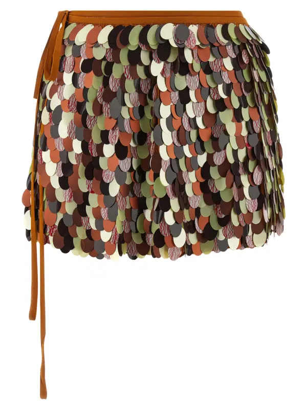 'Gabrina' skirt DRIES VAN NOTEN Multicolor