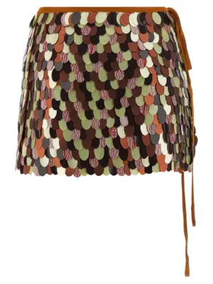 'Gabrina' skirt 2520106022317701 DRIES VAN NOTEN Multicolor