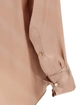 'Curbi' shirt 100% silk DRIES VAN NOTEN Pink