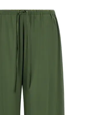 'Puvis' pants Woman DRIES VAN NOTEN Green
