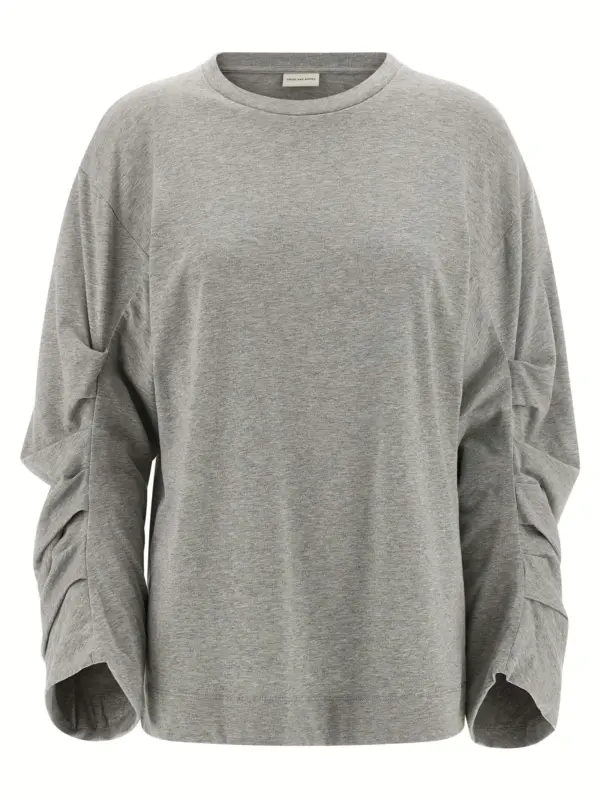 'Heynas' T-shirt DRIES VAN NOTEN Gray