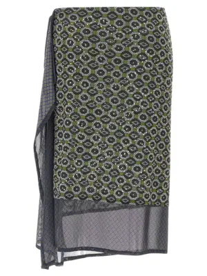 'Homili' skirt 2520111262623604 DRIES VAN NOTEN Multicolor