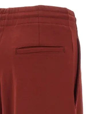 'Hadium' pants 100% cotton DRIES VAN NOTEN Red