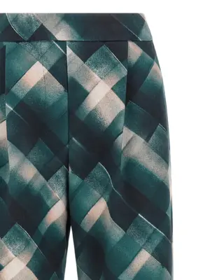 'Hartia Tris' pants Woman DRIES VAN NOTEN Green