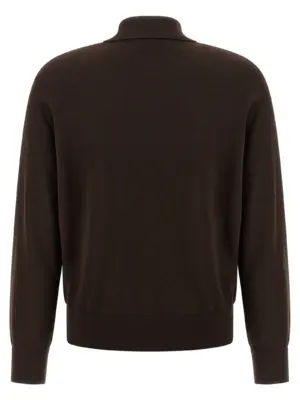 'Tuno' polo shirt 2520112032700704 DRIES VAN NOTEN Brown