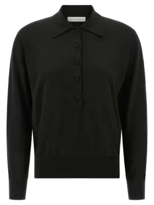 'Tuno' polo shirt DRIES VAN NOTEN Black