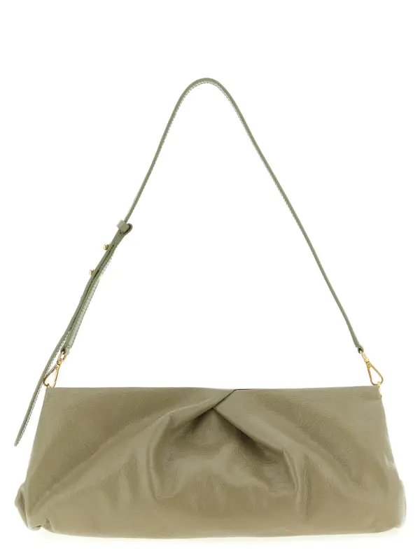 'Crisp' big clutch DRIES VAN NOTEN Green