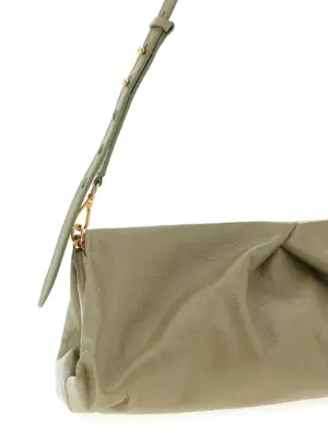 'Crisp' big clutch Woman DRIES VAN NOTEN Green