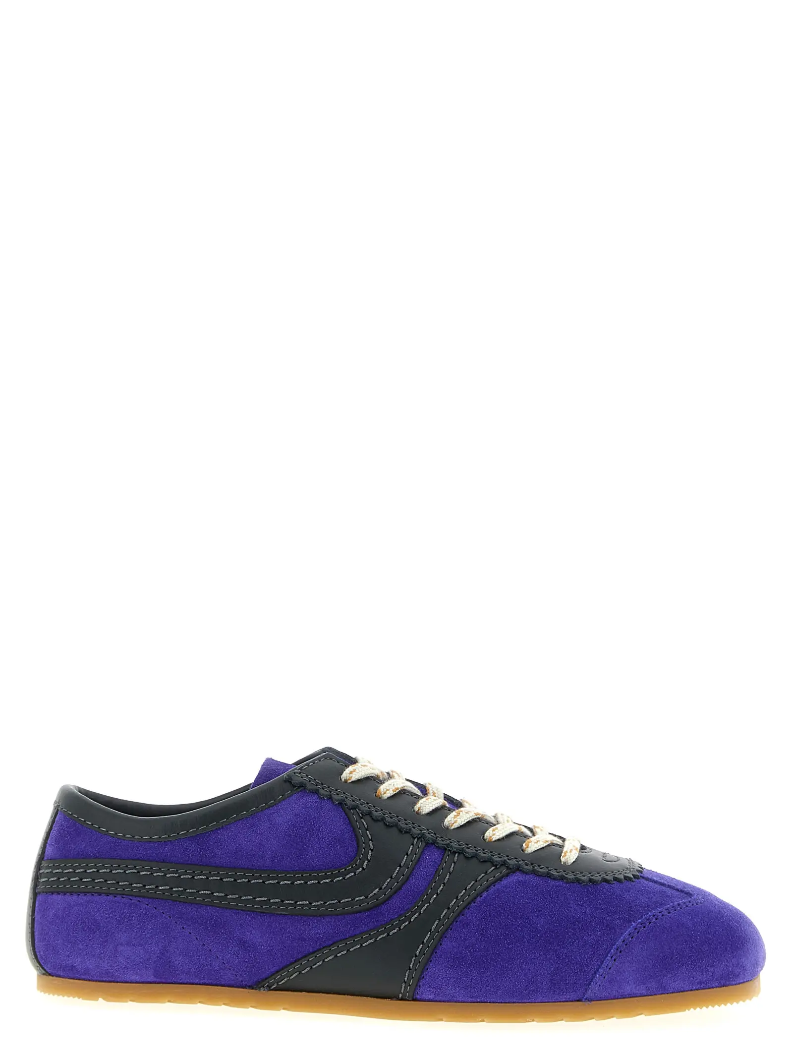 Кросівки замшеві Dries Van Noten Фіолетові 1 Suede sneakers DRIES VAN NOTEN Purple