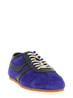 Suede sneakers 252011722126402 DRIES VAN NOTEN Purple