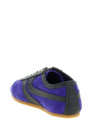 Suede sneakers Woman DRIES VAN NOTEN Purple