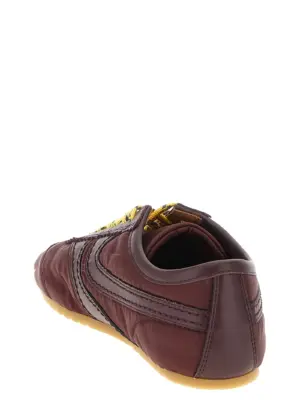 Nylon sneakers Woman DRIES VAN NOTEN Bordeaux