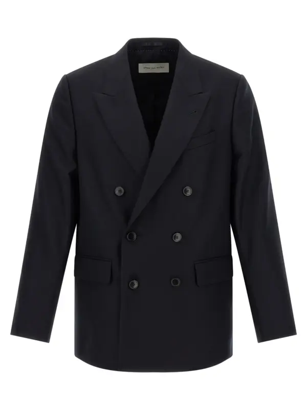 'Buforden' blazer DRIES VAN NOTEN Blue