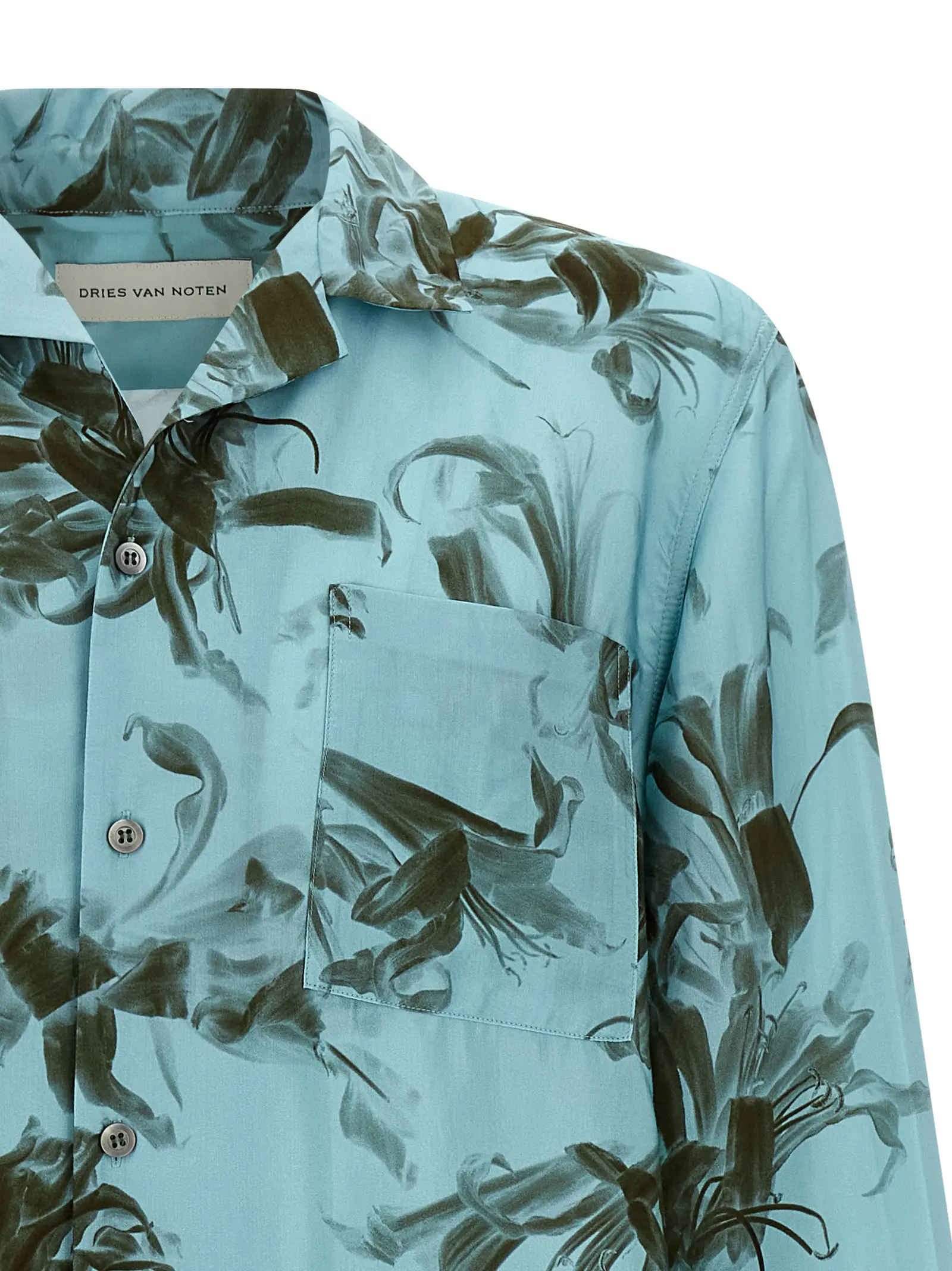 Сорочка Dries Van Noten Carlty Багатокольорова 3 'Carlty' shirt Man DRIES VAN NOTEN Multicolor