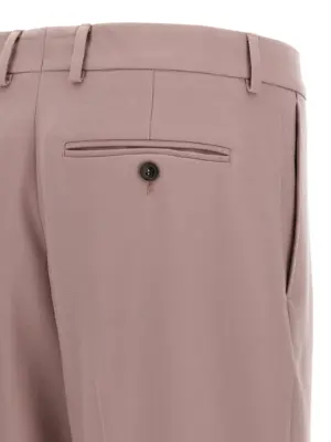 'Penrud' pants 100% wool DRIES VAN NOTEN Pink