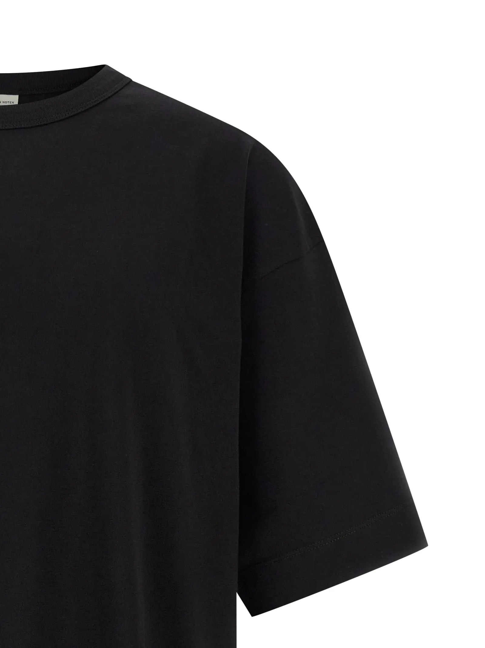 Футболка Dries Van Noten Hein Чорна 3 'Hein' T-shirt Man DRIES VAN NOTEN Black