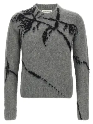 'Mouche' sweater DRIES VAN NOTEN Gray