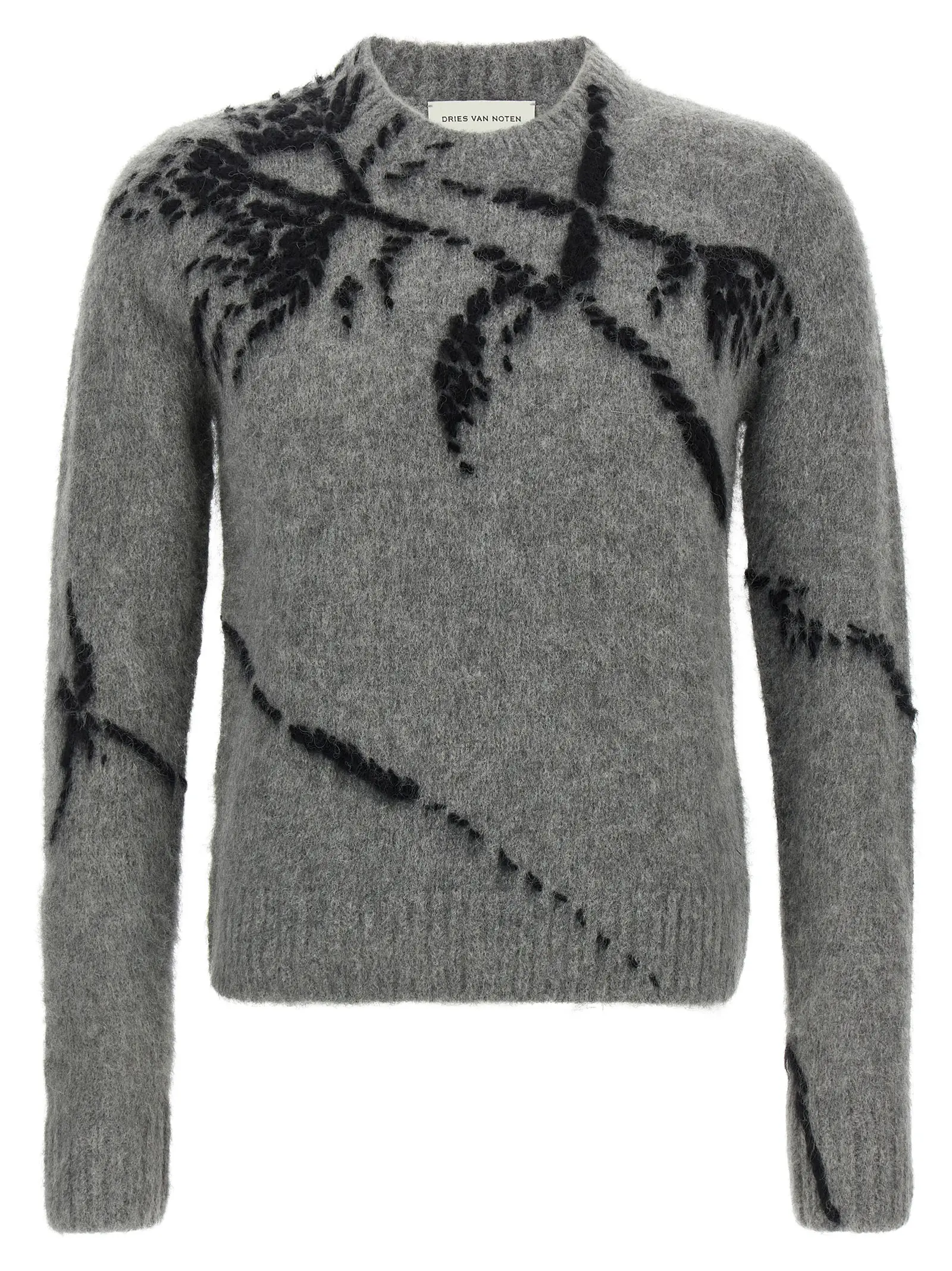 Светр Dries Van Noten Mouche Сірий 1 'Mouche' sweater DRIES VAN NOTEN Gray