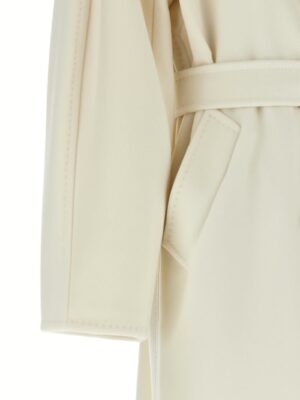 'Madame - 101801 Icon Coat' coat 90% virgin wool 10% cachemire MAX MARA White
