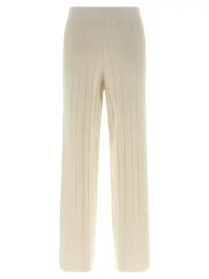 'Jardin' joggers MAX MARA White