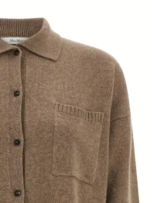 'Bull' cardigan Woman MAX MARA Brown