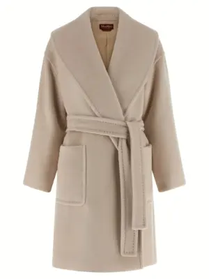 'Cloruro' coat MAX MARA STUDIO Beige