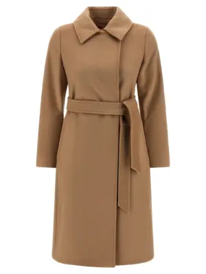 'BCollag' coat MAX MARA STUDIO Beige