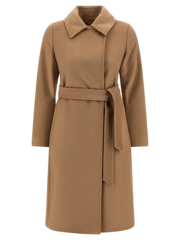 'BCollag' coat MAX MARA STUDIO Beige