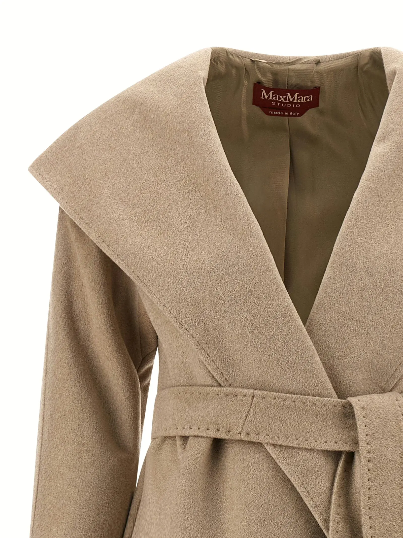 Пальто Danton Max Mara Studio Бежеве 3 'Danton' coat Woman MAX MARA STUDIO Beige