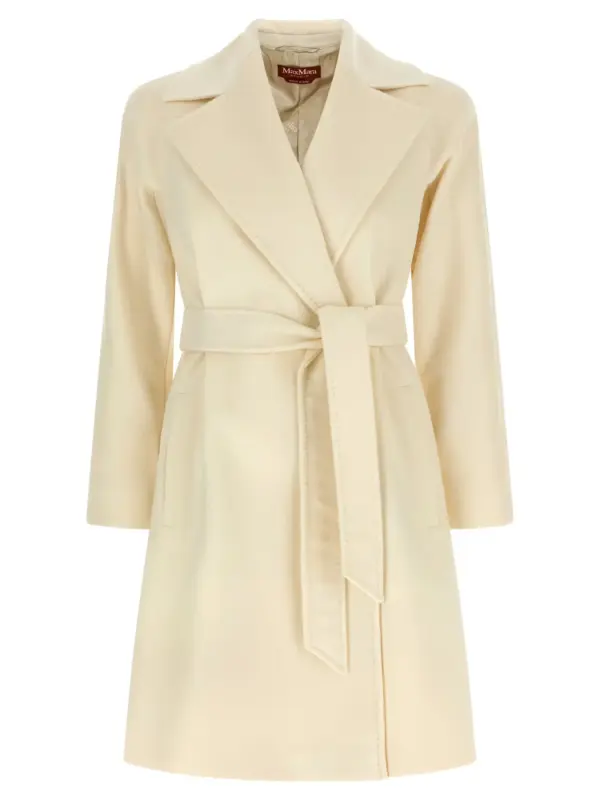 'Dravenna' coat MAX MARA STUDIO White