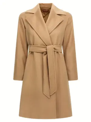 'Dravenna' coat MAX MARA STUDIO Beige
