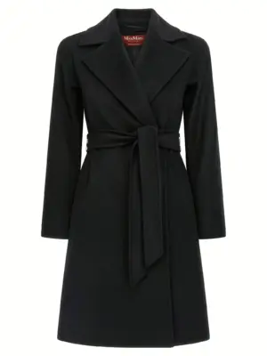 'Dravenna' coat MAX MARA STUDIO Black