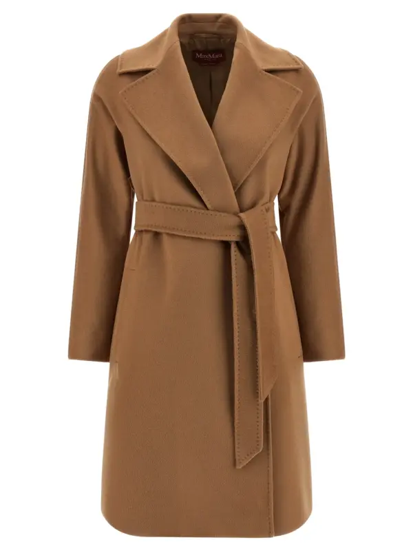 'Dravenna' coat MAX MARA STUDIO Brown