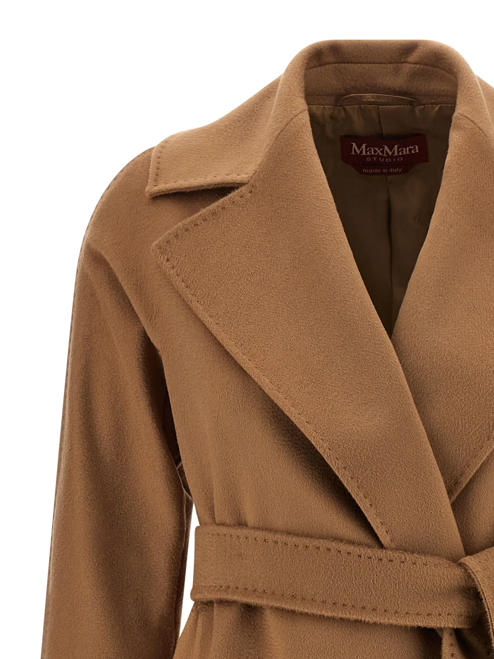 Пальто Max Mara Studio Dravenna Коричневе 3 'Dravenna' coat Woman MAX MARA STUDIO Brown