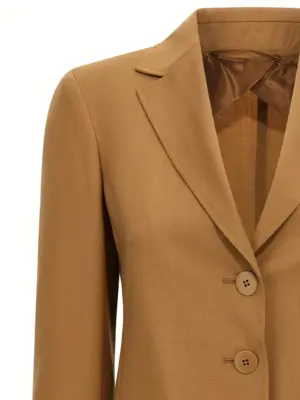 'Nice' blazer Woman MAX MARA STUDIO Brown