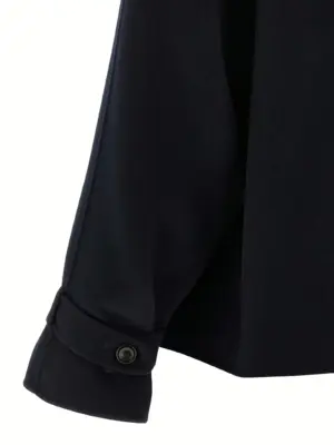 'Nupar' coat 88% virgin wool 6% silk 6% cachemire MAX MARA STUDIO Blue