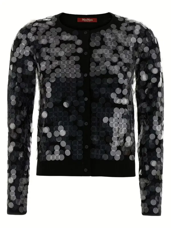 'Necton' cardigan MAX MARA STUDIO Black