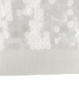 'Saio' sweater 100% virgin wool MAX MARA STUDIO White