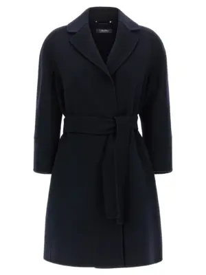 'Arona' coat MAX MARA 'S Blue
