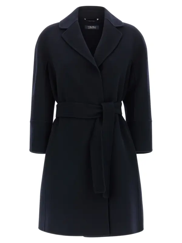 'Arona' coat MAX MARA 'S Blue