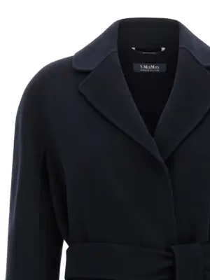 'Arona' coat Woman MAX MARA 'S Blue
