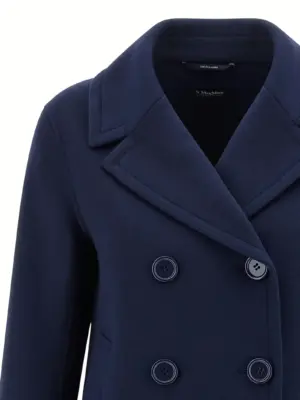 'Elise' coat Woman MAX MARA 'S Blue