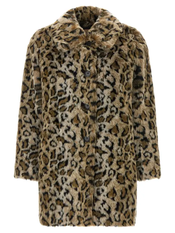 Animalier coat TWIN SET Multicolor