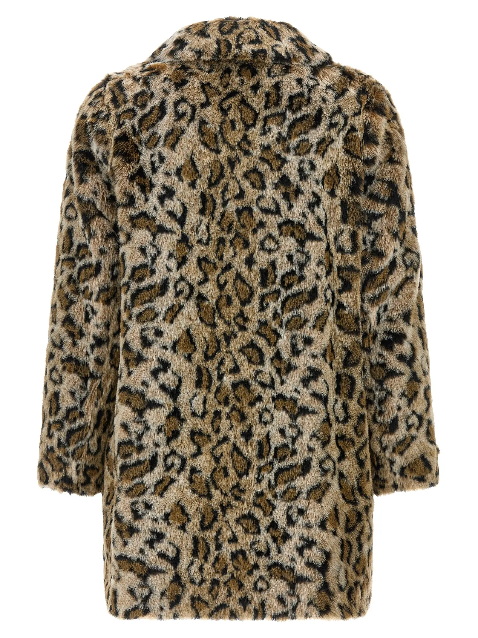 Пальто Twin Set Animalier Багатокольорове 2 Animalier coat 252TP211012779 TWIN SET Multicolor