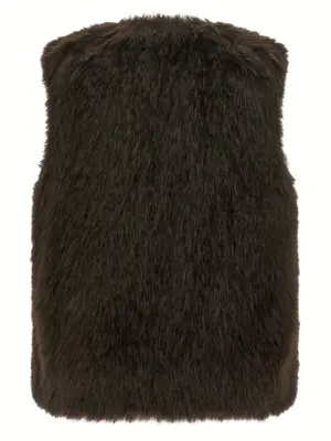 Fur vest 252TP242112792 TWIN SET Multicolor