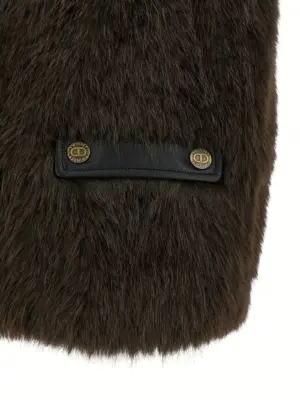 Fur vest 100% polyester TWIN SET Multicolor