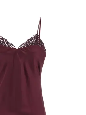 Slip dress Woman TWIN SET Bordeaux