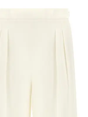 Crêpe pants Woman TWIN SET White