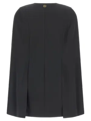 Cape dress 252TT240200006 TWIN SET Black
